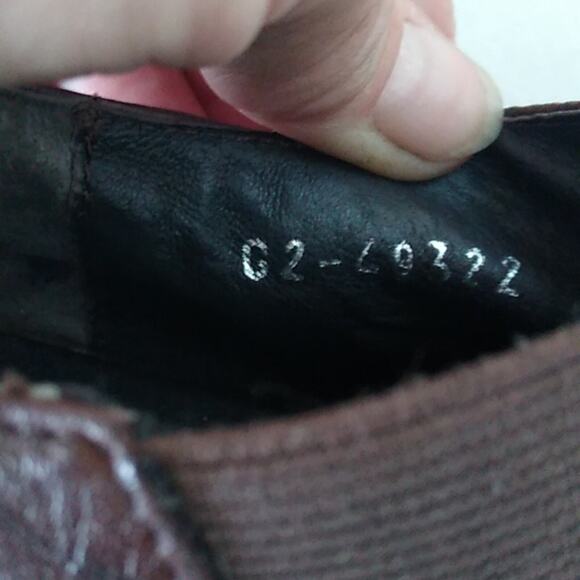 Canal Grande Made In Italy Multicolor Oxford Western Leather Heeled Bootie 36 - Picture 10 of 12